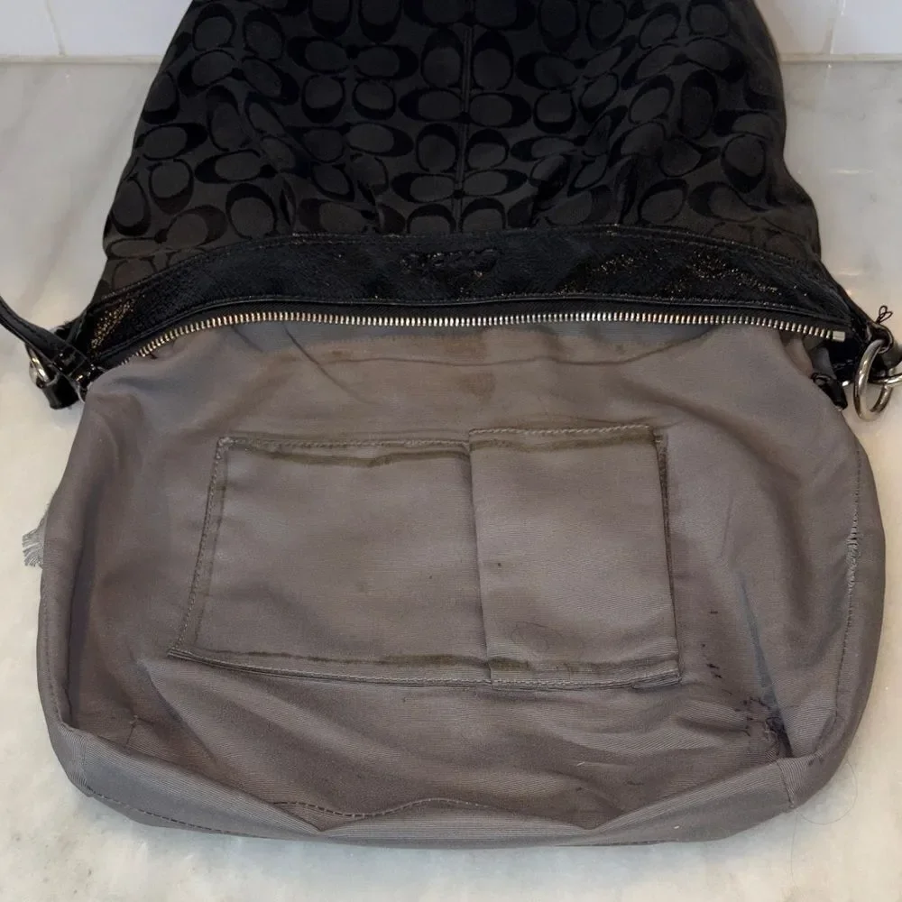 Coach Bag Purse Handbag Y2K Vintage Signature Ashley Hobo Crossbody Shoulder Bag - Picture 13 of 16